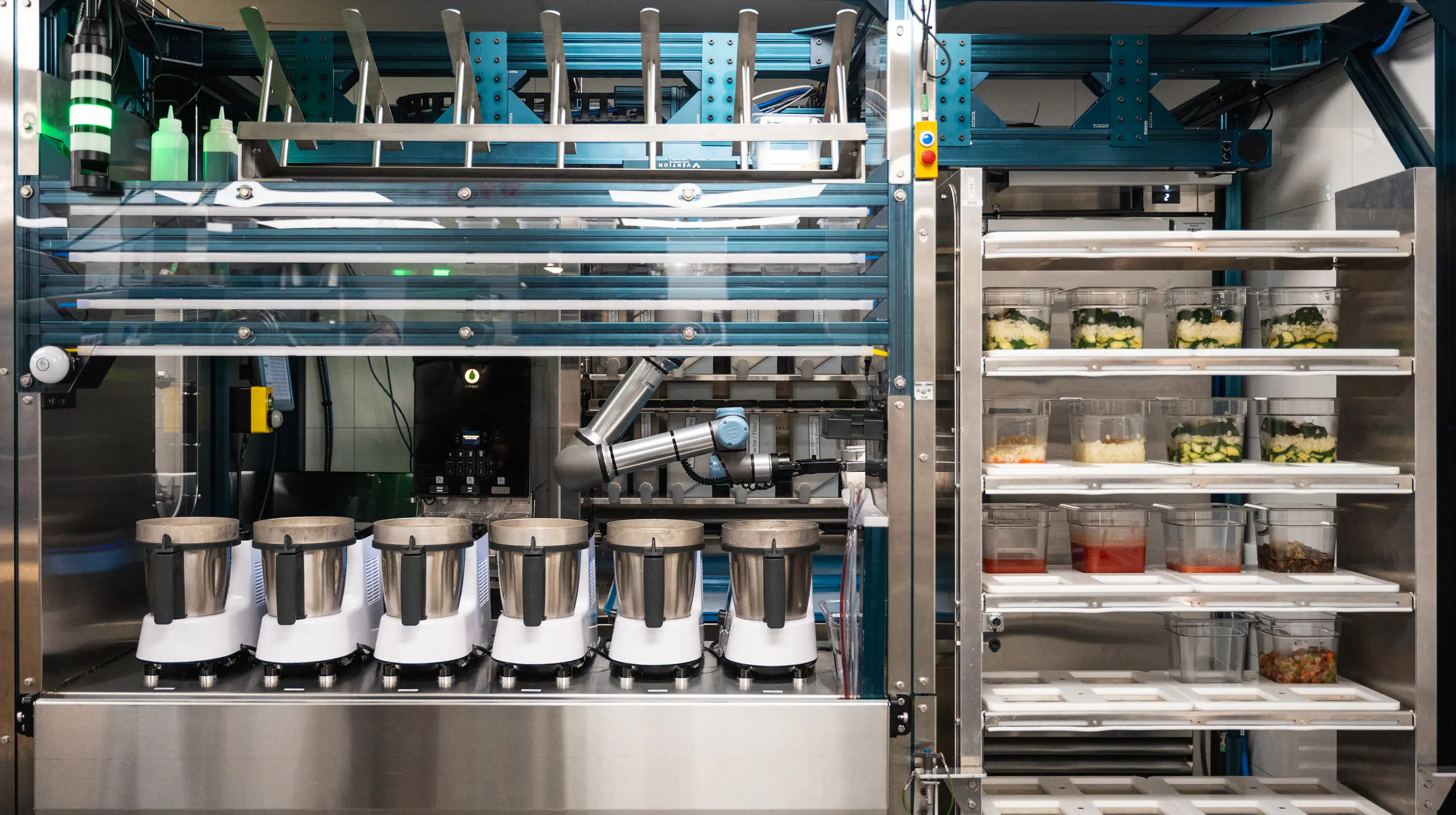 Chef Jasper robotic cooking unit, mission video